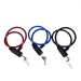Câble antivol pour bicyclette, serrure à clé, long Geschäftsgeschenk