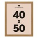 cadre photo mdf alix 40x50 dis, marron Geschäftsgeschenk