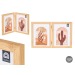 cadre photo en bambou double effet 15x20 Geschäftsgeschenk