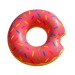 Bouée gonflable géante forme donut 105cm multicolore Geschäftsgeschenk