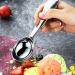 Cuillère à glace en métal Luxy 17cm, cuillère à glace Werbung