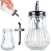 Sucrier en verre avec doseur 190ml, sucrier Werbung