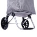 Chariot de courses avec sac, gris, 40 l Geschäftsgeschenk