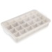 Moule à glaçons avec couvercle en silicone, beige Geschäftsgeschenk