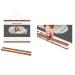 Rail de suspension pour affiche « Madera » 50cm Geschäftsgeschenk