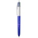 4 Colours Glacé mit Lanyard, Bic Kugelschreiber Werbung