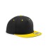 5 Panel Contrast Snapback - 5-Panel-Kappe mit kontrastierendem Schirm, Mütze mit flachem Schirm Werbung
