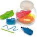 5 Textmarker in einem Glas Geschäftsgeschenk