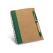 Miniaturansicht des Produkts Recycelter B6-Notizblock mit Stift 3