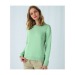B&C Organic Crew Neck /Women - Women's Organic Crew Neck Sweat - Weiß Geschäftsgeschenk