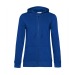 B&C Organic Zipped Hood /Women - Women's Organic Zipped Hoody - Weiß Geschäftsgeschenk