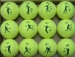 Farbiger Tennisball Geschäftsgeschenk