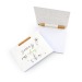 QUADRI RECTO Samen-Notizblock mit Bleistift (neutral) Geschäftsgeschenk