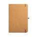 Notizblock a5 aus recyceltem Leder, Notizbuch mit festem Einband Werbung