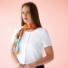 Bluse aus Crepe de chine felina - Brook Taverner Geschäftsgeschenk