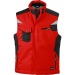 Bodywarmer hiver softshell Workwear - James Nicholson, Bodywarmer ou veste sans manches Werbung