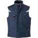 Arbeits-Softshell-Bodywarmer Mann Fleecekragen., Bodywarmer oder ärmellose Jacke Werbung