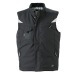 Arbeits-Softshell-Bodywarmer Mann Fleecekragen. Geschäftsgeschenk