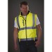 Softshell-Bodywarmer mit hoher Sichtbarkeit Geschäftsgeschenk