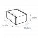 Boîte d'expédition kraft 11x14x8cm, Boîtes d\'envoi éco kraft Werbung