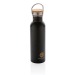 700ml-Flasche aus rostfreiem Stahl mit Bambusdeckel Geschäftsgeschenk