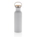 700ml-Flasche aus rostfreiem Stahl mit Bambusdeckel, Flasche Werbung
