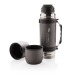 Thermoflasche mit 2 Swiss Peak Cups, Isothermenflasche Werbung