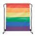 Sac à cordon arc-en-ciel rPET, arc-en-ciel Werbung