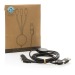 6-in-1-Kabel aus TPE und recyceltem Kunststoff RCS Geschäftsgeschenk