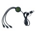 6-in-1-Kabel aus TPE und recyceltem Kunststoff RCS Geschäftsgeschenk