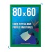 Plakatrahmen CLIC-CLAC Wand 80x60 cm GRÜN 6029 Geschäftsgeschenk