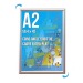 Display-Rahmen CLIC-CLAC Wand A.2 (594x420 mm) Geschäftsgeschenk