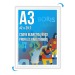 Display-Rahmen CLIC-CLAC Wand A.3 WEISS 9003 Geschäftsgeschenk