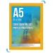 Plakatrahmen CLIC-CLAC Wand A.5 GELB RAL 1021 Geschäftsgeschenk