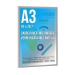 Rahmen DECO A3 Farbe ALU ANODISE Geschäftsgeschenk