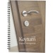 Cahier Desk-Mate® A5 à spirales avec couverture polypropylène, cahier Werbung