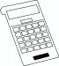 Calculatrice Dotty Matrix, calculatrice Werbung