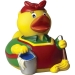 Squeaky Duck Putzfrau. Geschäftsgeschenk