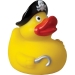 Quietschende Piraten-Ente. Geschäftsgeschenk