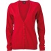 Strickjacke, Damen, Langarm, Strickjacke oder Weste Werbung