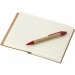 Kartoniertes Notizbuch mit 80 linierten Blättern mit Stift Geschäftsgeschenk