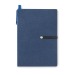Recyceltes liniertes Notizbuch und Stift Geschäftsgeschenk