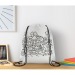 Sac à cordon non tissé, sac intissé et sac non tissé Werbung