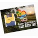 Carte A6 avec sachet de thé, boîte de thé et sachet de thé Werbung