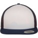Casquette snapback trucker bicolore, Casquette à visière plate Werbung