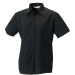 Chemise en popeline femme manches courtes Russell Collection Geschäftsgeschenk