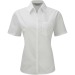 Chemise en popeline femme manches courtes Russell Collection, Textile Russell Werbung