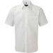Chemise en popeline homme manches courtes Russell Collection, Textile Russell Werbung