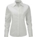 Chemise en popeline pur coton femme manches longues Russell Collection, Textile Russell Werbung