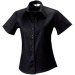 Chemise manches courtes femme sans repassage  Russell Collection Geschäftsgeschenk